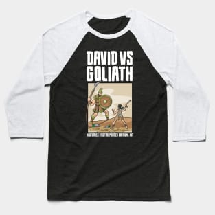 Critical Hit Funny RPG Joke Meme DM David Goliath Memes Baseball T-Shirt